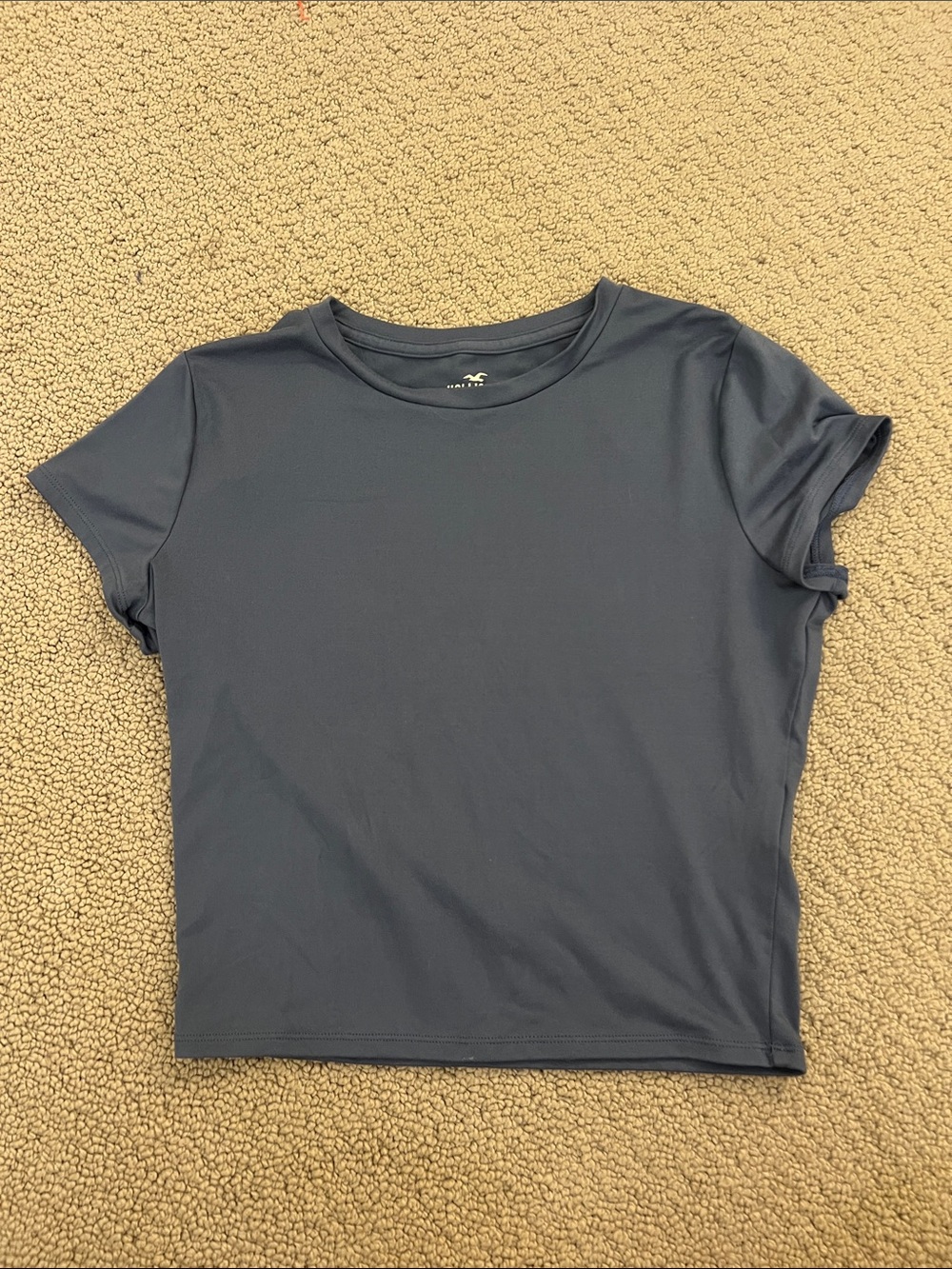 Hollister Dark Navy  Short Sleeve Crewneck Tee Medium